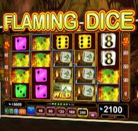 Flaming Dice Slots